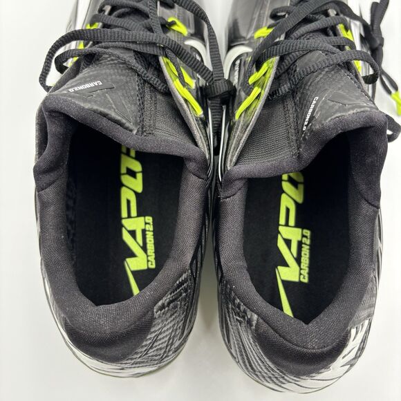 Size 14.5 Nike Vapor Carbon 2.0 Elite 2014 TD Black Football Cleats 631425-011 main image 6